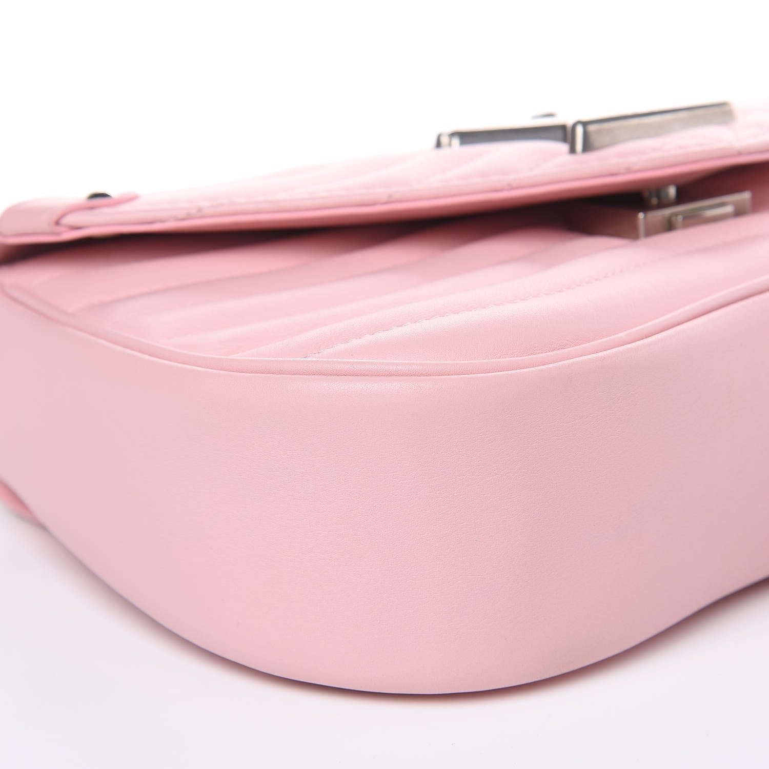 Louis Vuitton Calfskin New Wave Chain MM Smoothie Pink 7 of 9