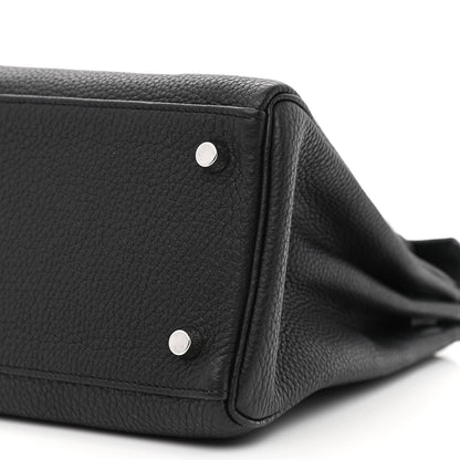Hermes Togo Kelly Retourne 28 Black 10 of 12
