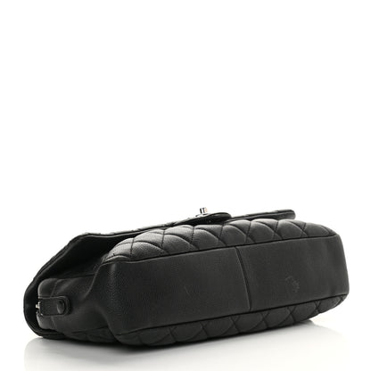 Chanel Caviar Quilted Jumbo Easy Flap Black 4 of 18