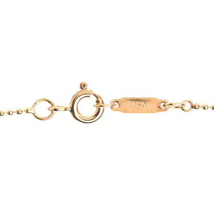 Tiffany 18K Yellow Gold Heart Locket Pendant Necklace 7 of 8