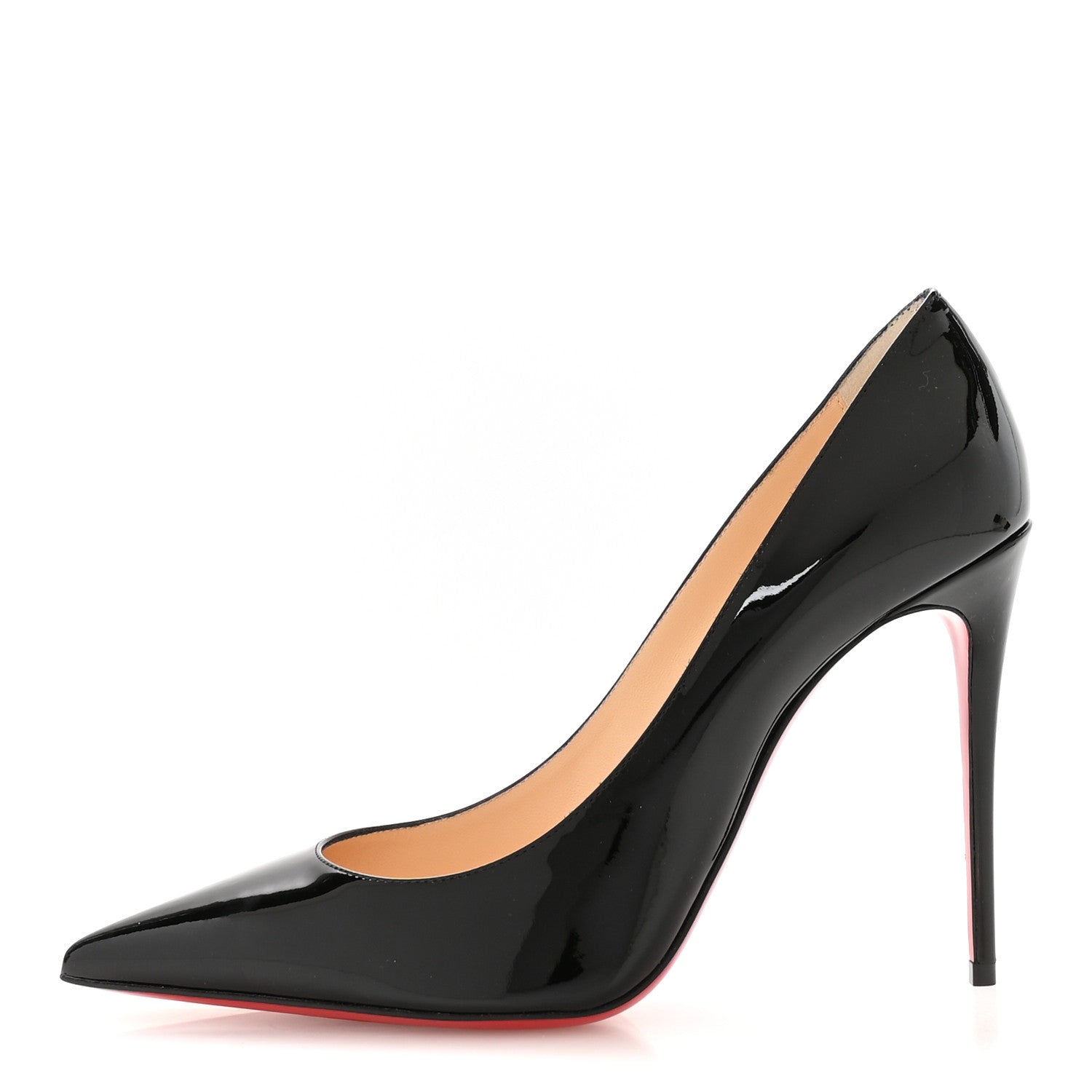 Christian Louboutin Patent Kate 100 Pumps 38.5 Black 1 of 8