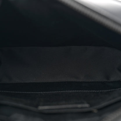 Saint Laurent Calfskin Matelasse Monogram Monochrome Lou Camera Bag Black 5 of 11