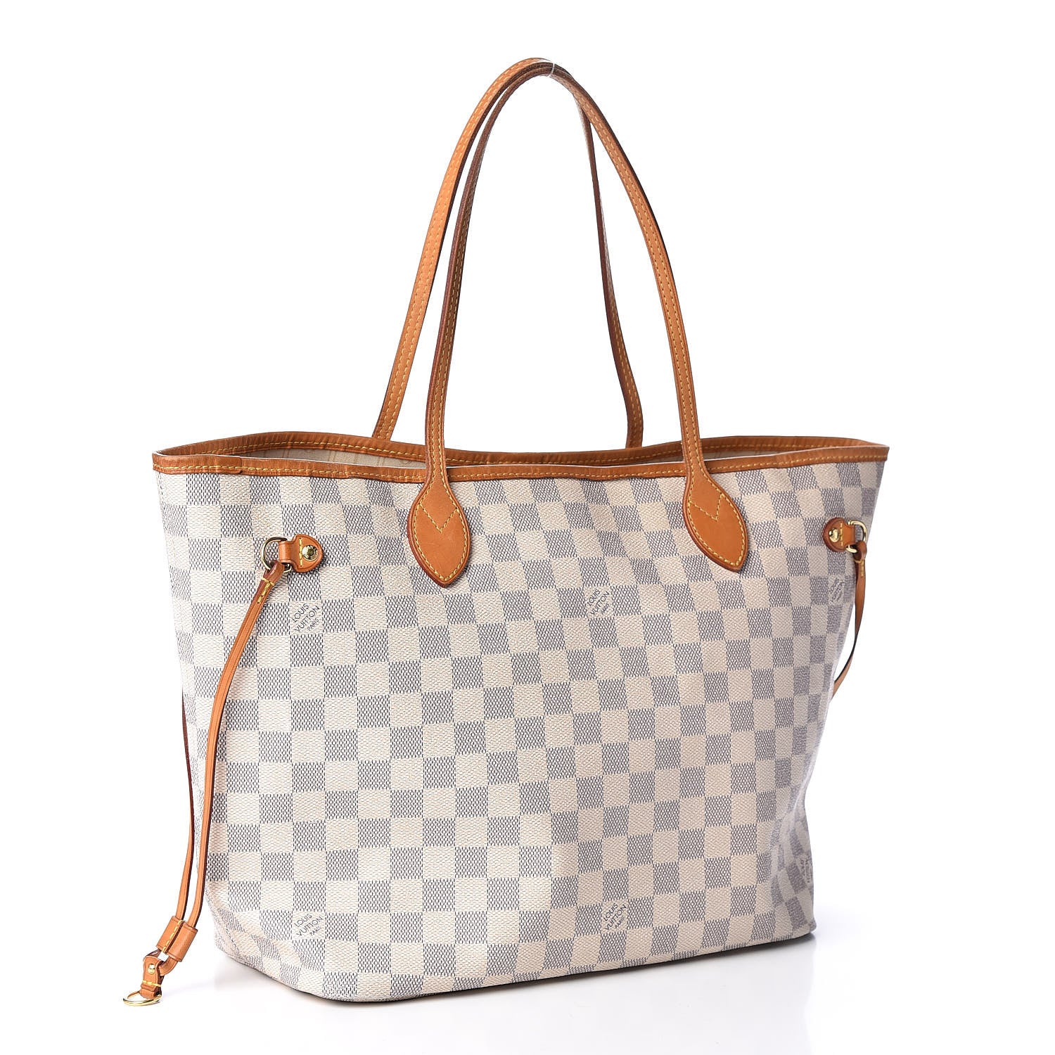 Louis Vuitton Damier Azur Neverfull MM 2 of 11