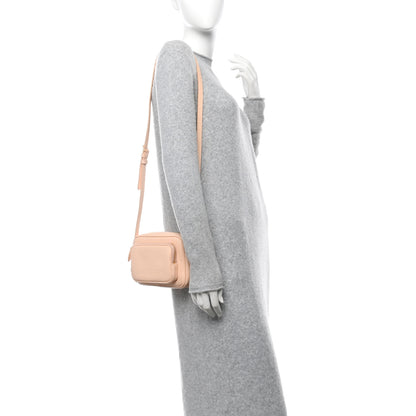Burberry Grained Calfskin Small Camera Bag Peach Pink 2 of 10