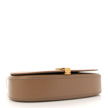 Saint Laurent Box Calfskin Mini Voltaire Shoulder Bag Dark Cork 4 of 11