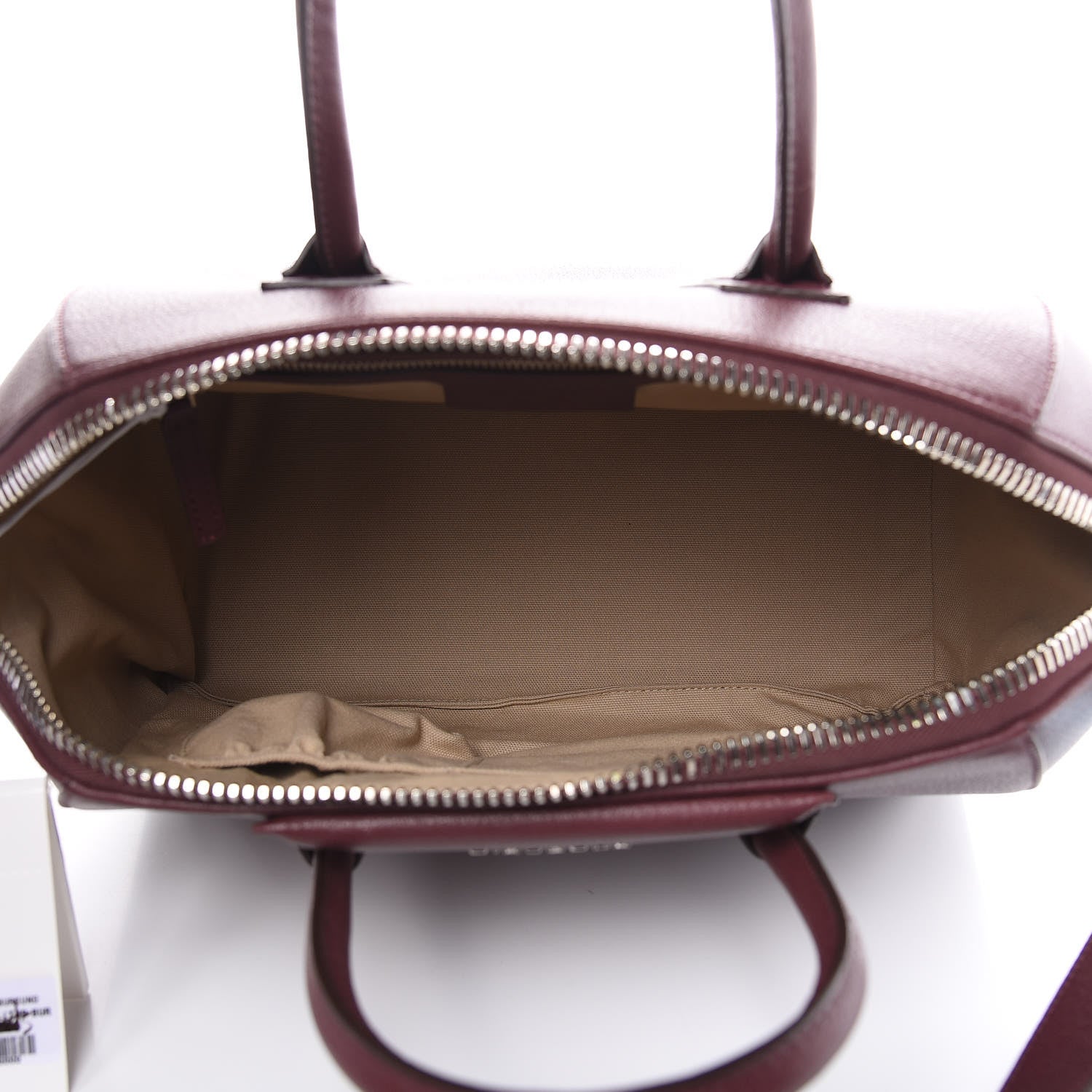 Givenchy Sugar Goatskin Medium Antigona Oxblood 5 of 9