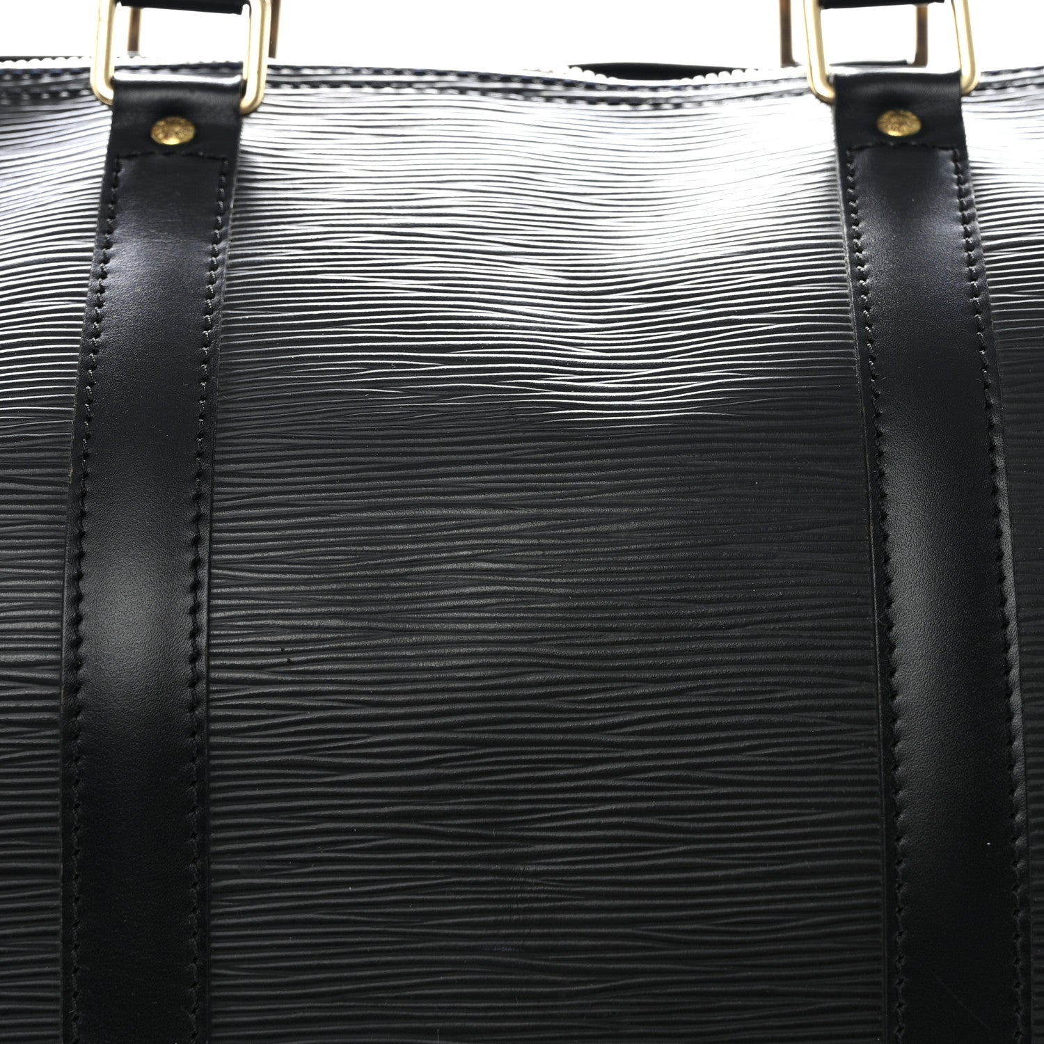 Louis Vuitton Epi Keepall 50 Black 4 of 12
