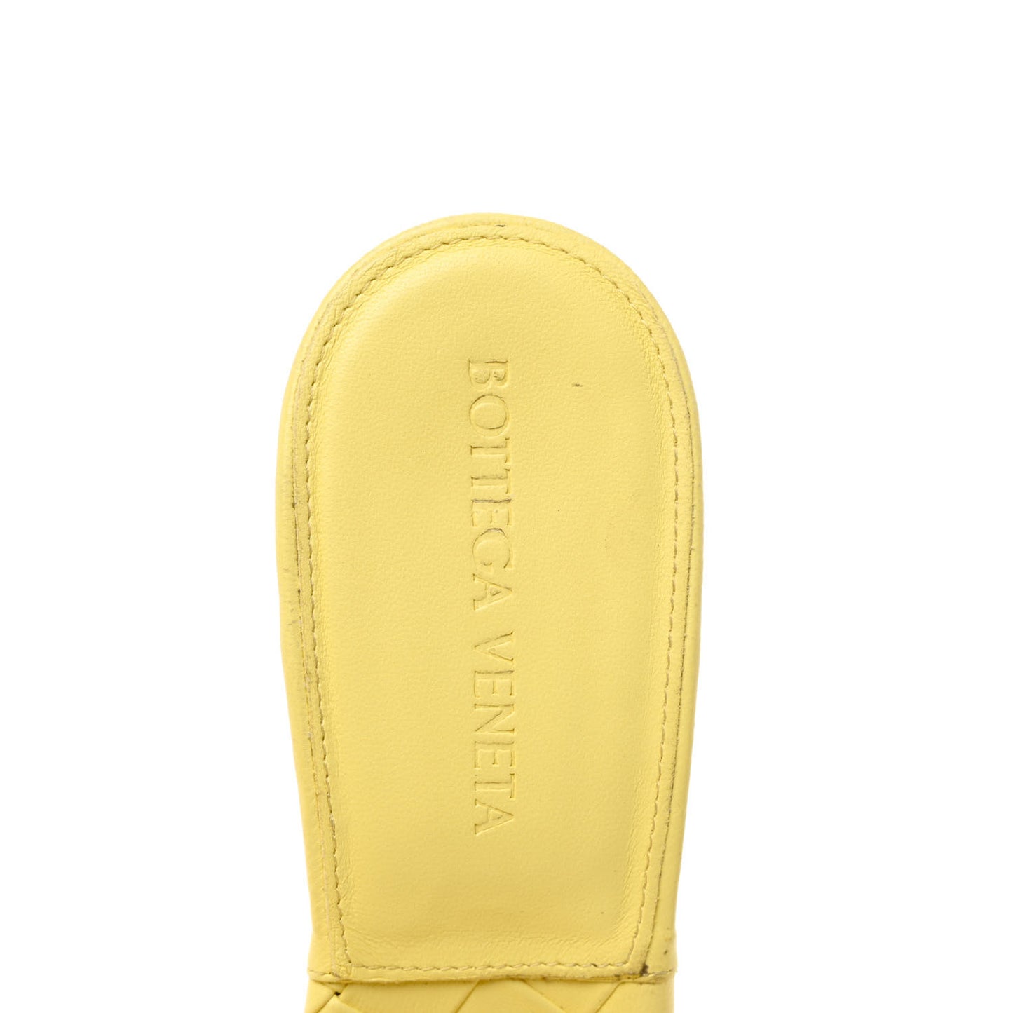 Nappa Maxi Intrecciato Lido 90mm Mule Sandals 39 Lemonade
