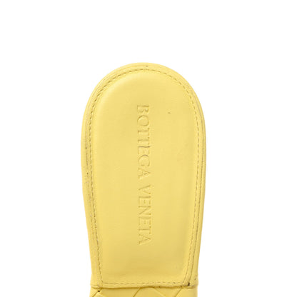 Bottega Veneta Nappa Maxi Intrecciato Lido 90mm Mule Sandals 39 Lemonade 6 of 8