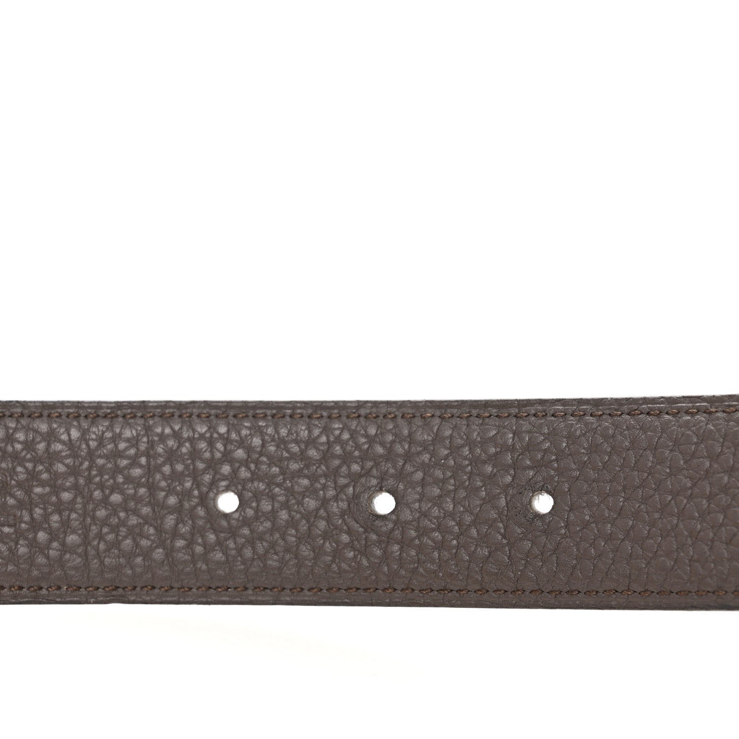 Hermes Box Togo 32mm H Belt 85 34 Black Etain 3 of 6