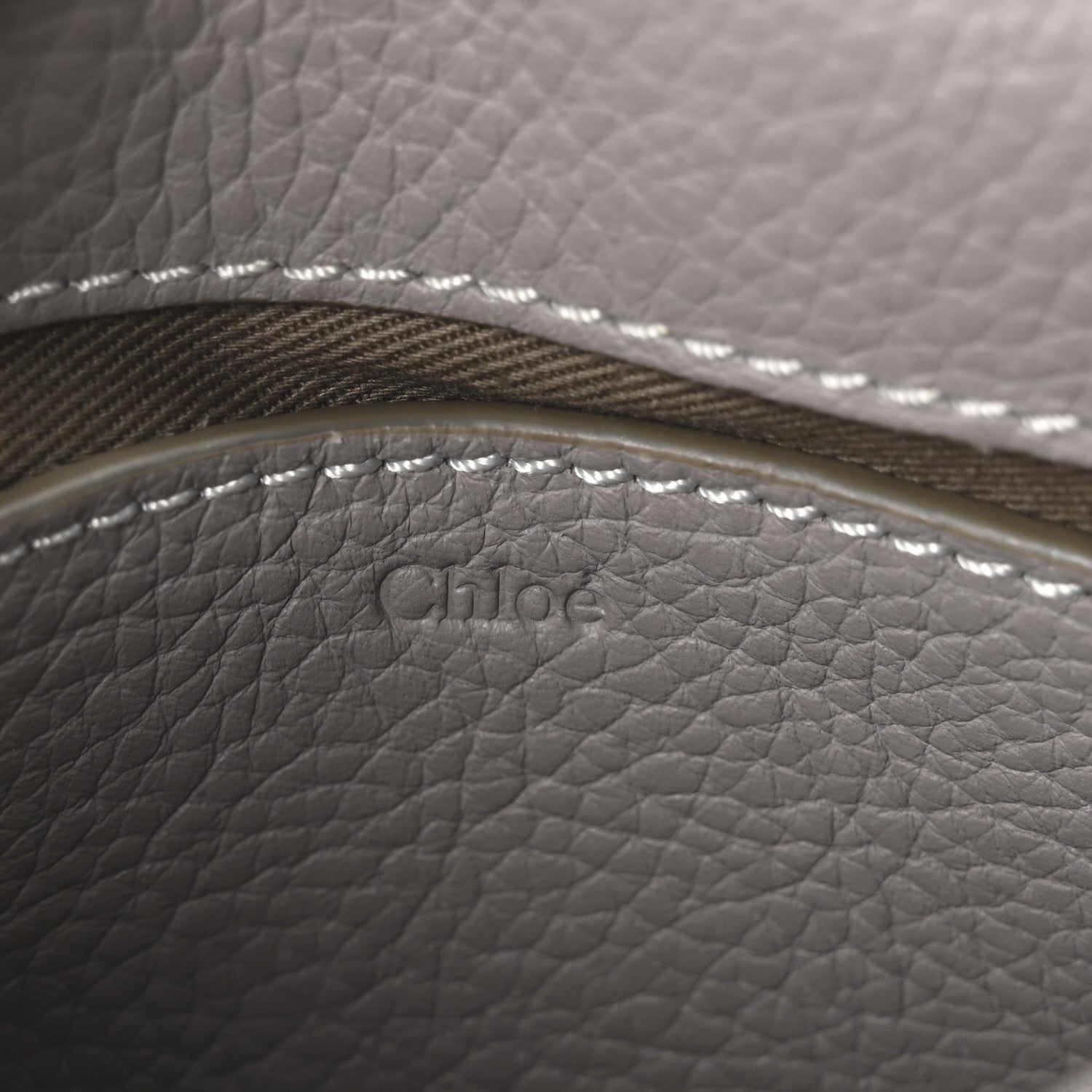 Chloe Calfskin Marcie Convertible Belt Bag Cashmere Grey 6 of 11