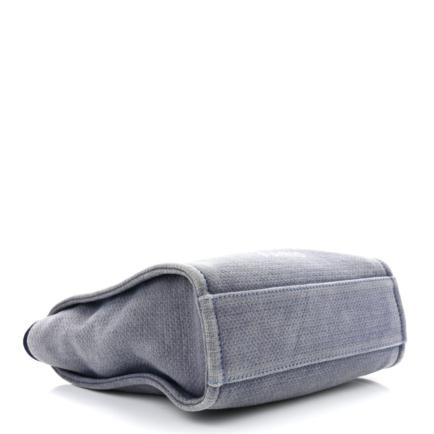 Canvas Mini Deauville Tote Denim Blue