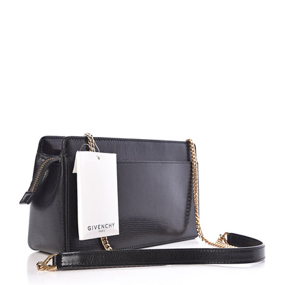 Givenchy Goatskin Diamond Quilted Pocket Crossbody Black 3 of 10