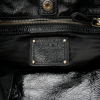 Prada Tessuto Nylon Spazzolato Tote Black 6 of 16