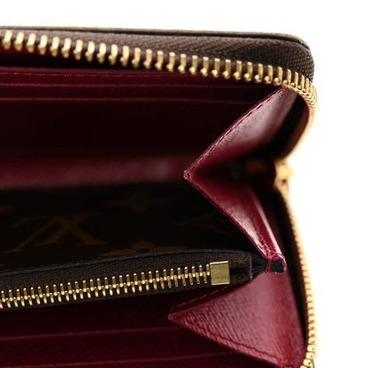 Louis Vuitton Monogram Clemence Wallet Fuchsia 9 of 13