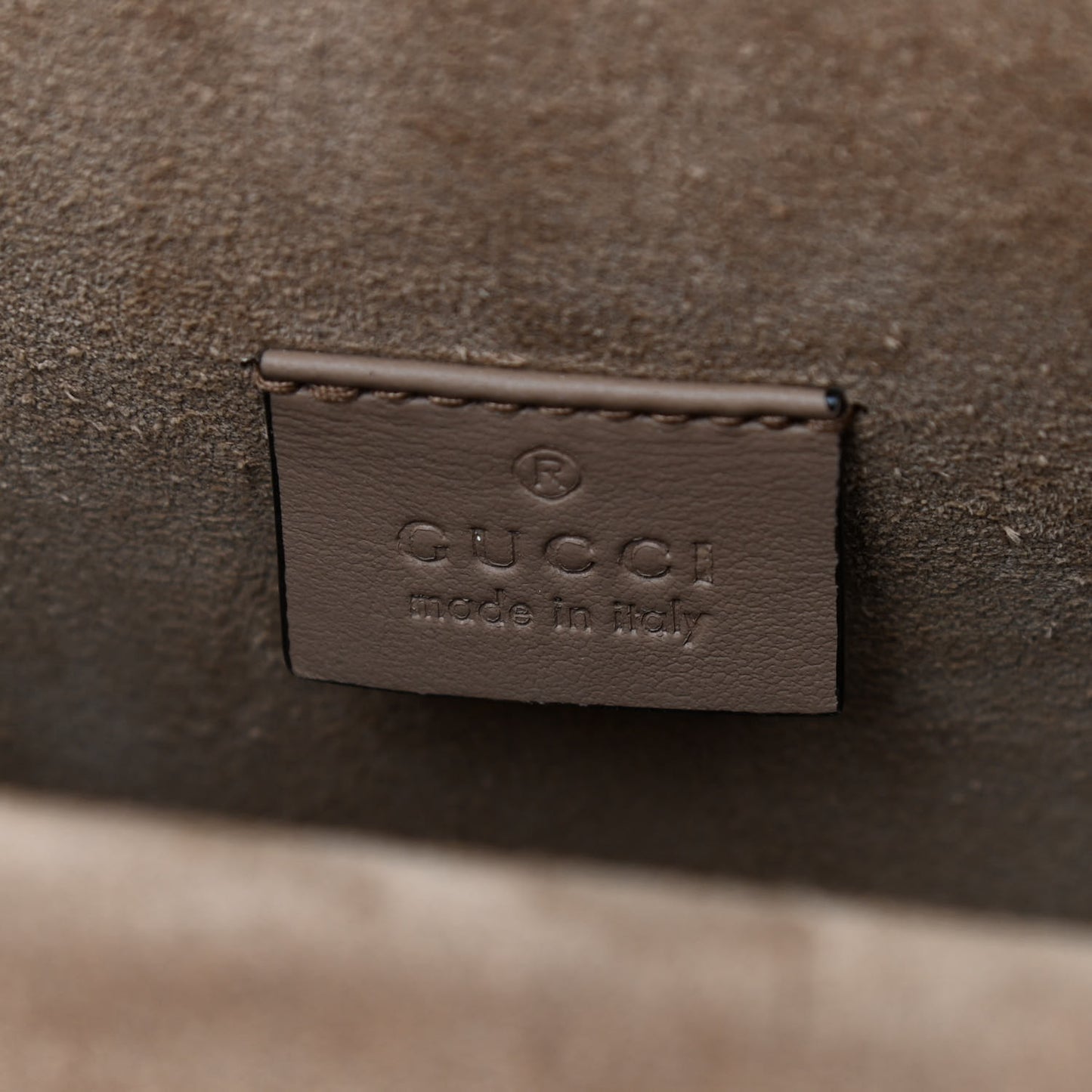 GG Supreme Monogram Mini Dionysus Shoulder Bag Taupe