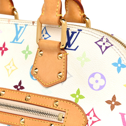 Louis Vuitton Monogram Multicolor Alma White 11 of 21