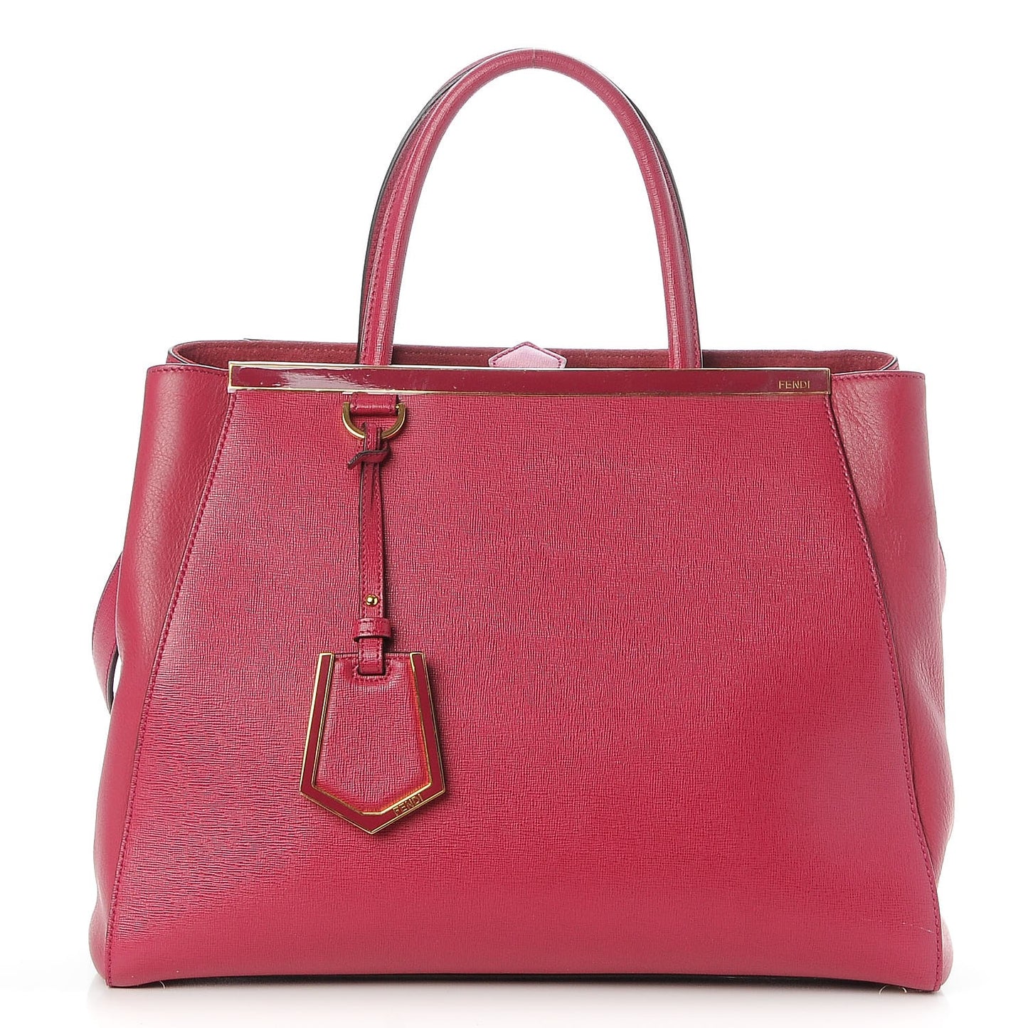 Vitello Elite Flamingo Regular 2Jours Tote Amarena