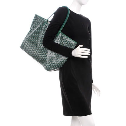 Goyard Goyardine Saint Louis GM Green 2 of 9