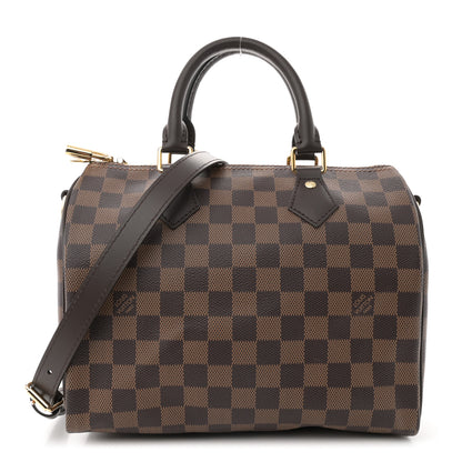 Louis Vuitton Damier Ebene Speedy Bandouliere 25 1 of 9