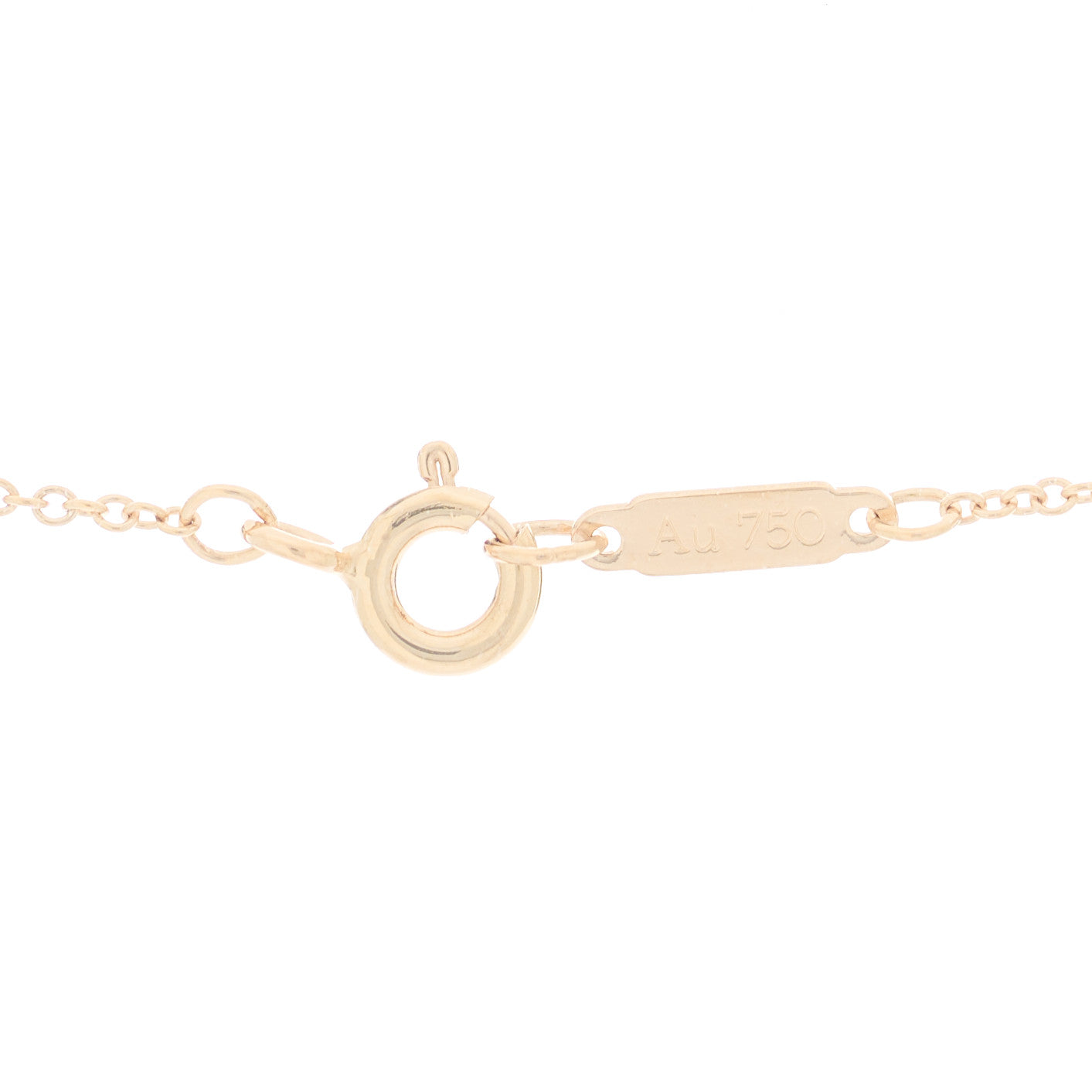 Tiffany 18K Rose Gold Diamond Victoria Vine Pendant Necklace 4 of 6