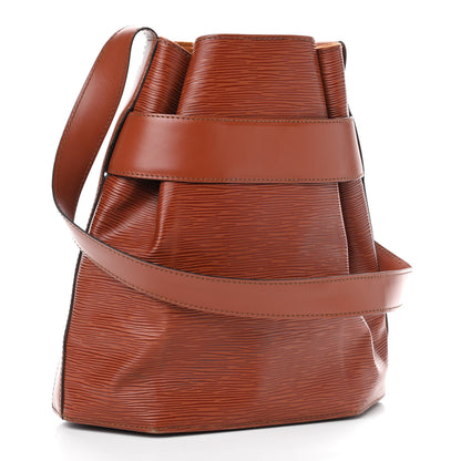 Louis Vuitton Epi Sac D'Epaule Kenyan Fawn 3 of 12