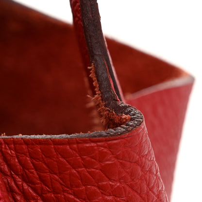 Hermes Taurillon Clemence Picotin 18 PM Rouge Vif 12 of 12