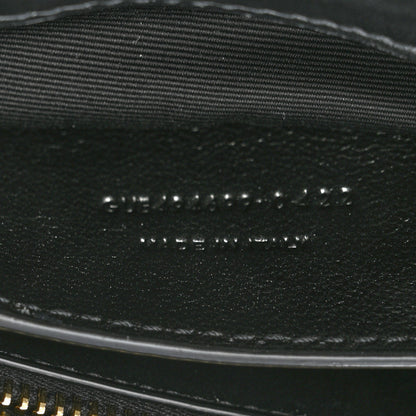 Saint Laurent Calfskin Y Quilted Monogram Small Loulou Chain Satchel Black 8 of 11