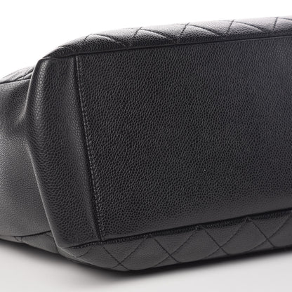 Chanel Caviar Quilted Grand Shopping Tote GST Black 8 of 13