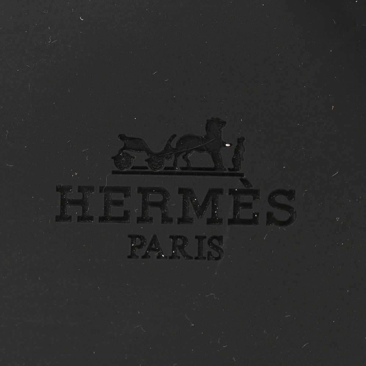 Hermes Rubber Womens Mykonos Sandals 39 Black 8 of 9
