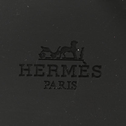 Hermes Rubber Womens Mykonos Sandals 39 Black 8 of 9