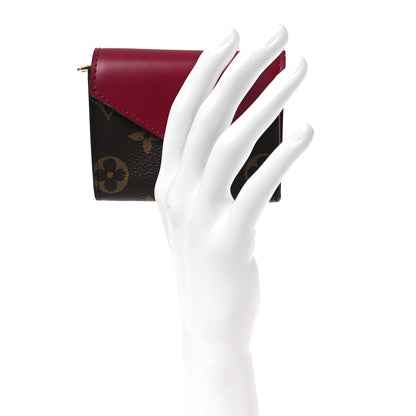 Louis Vuitton Monogram Zoe Wallet Fuchsia 2 of 6