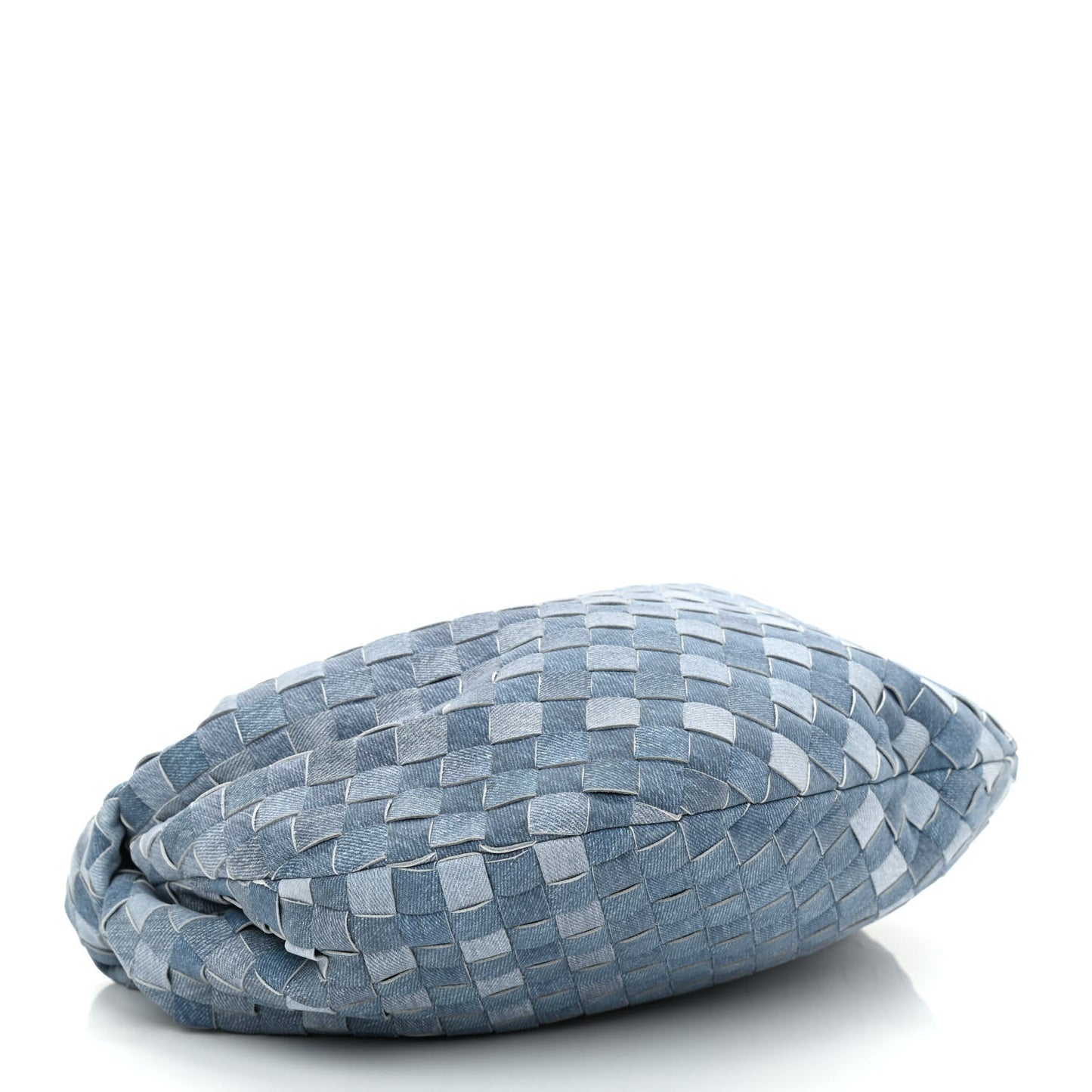 Nappa Denim Effect Intrecciato Teen Jodie Hobo Denim