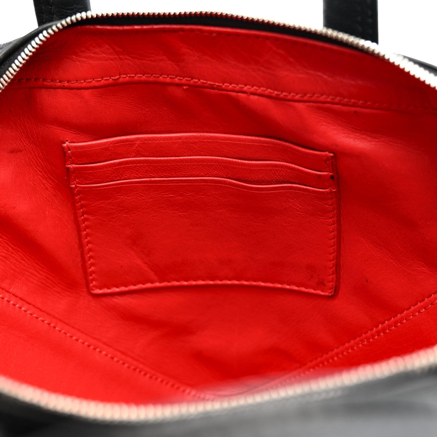 Balenciaga Calfskin XS Triangle Duffle Black 11 of 13