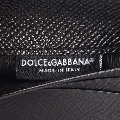 Dolce & Gabbana Dauphine French Flap Wallet Black 6 of 6