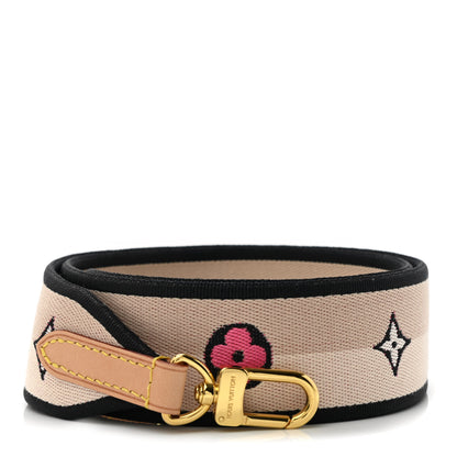 Louis Vuitton Jacquard Speedy Bandouliere 20 Shoulder Strap Black 1 of 3