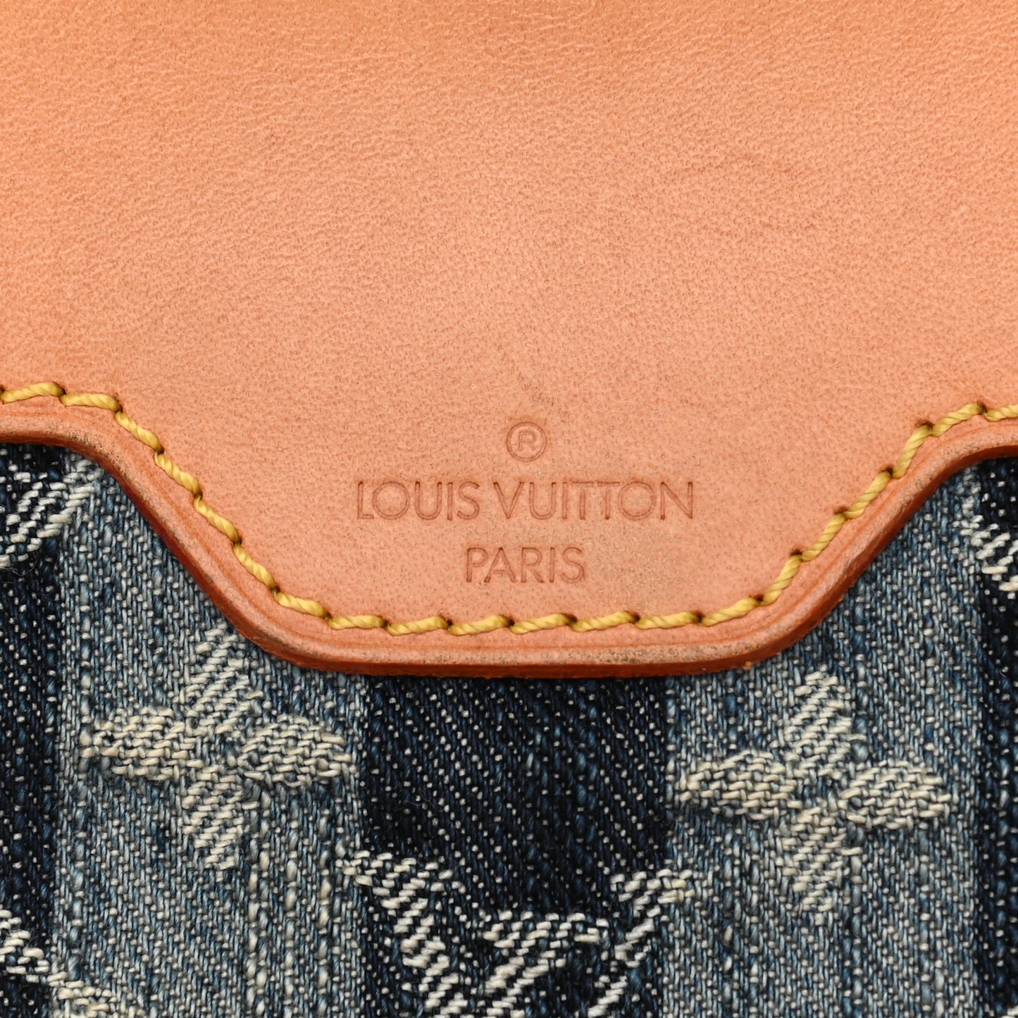 Denim Raye Porte Epaule MM