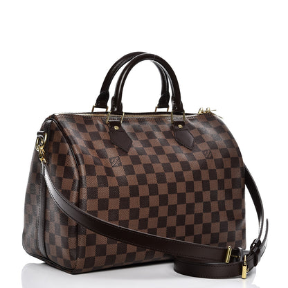 Louis Vuitton Damier Ebene Speedy Bandouliere 30 4 of 9