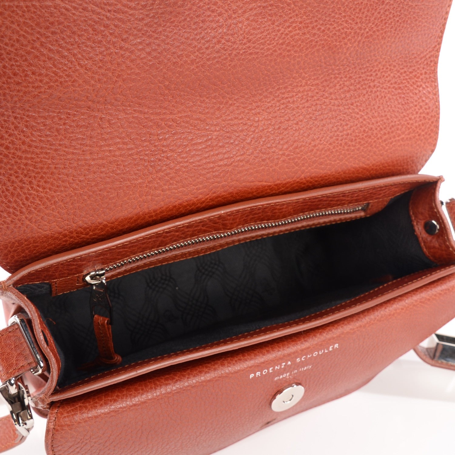 Proenza Schouler Calfskin Mini PS11 Classic Shoulder Bag Saddle 2 of 10