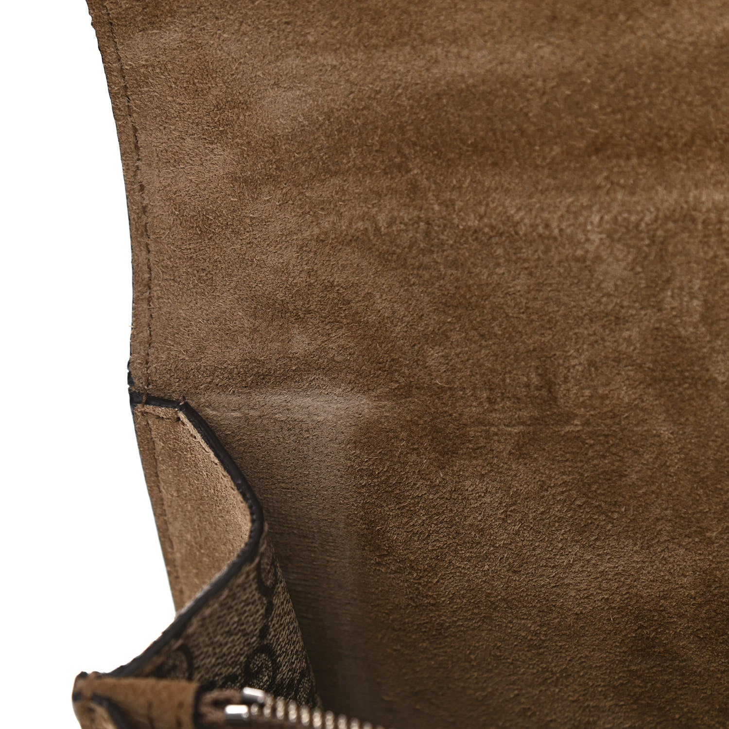 Gucci GG Supreme Monogram Medium Dionysus Shoulder Bag Taupe 12 of 17