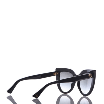 Gucci Cat Eye Sunglasses GG0164S Black 4 of 7