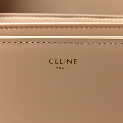 Celine Shiny Calfskin Medium Triomphe Nude 6 of 12
