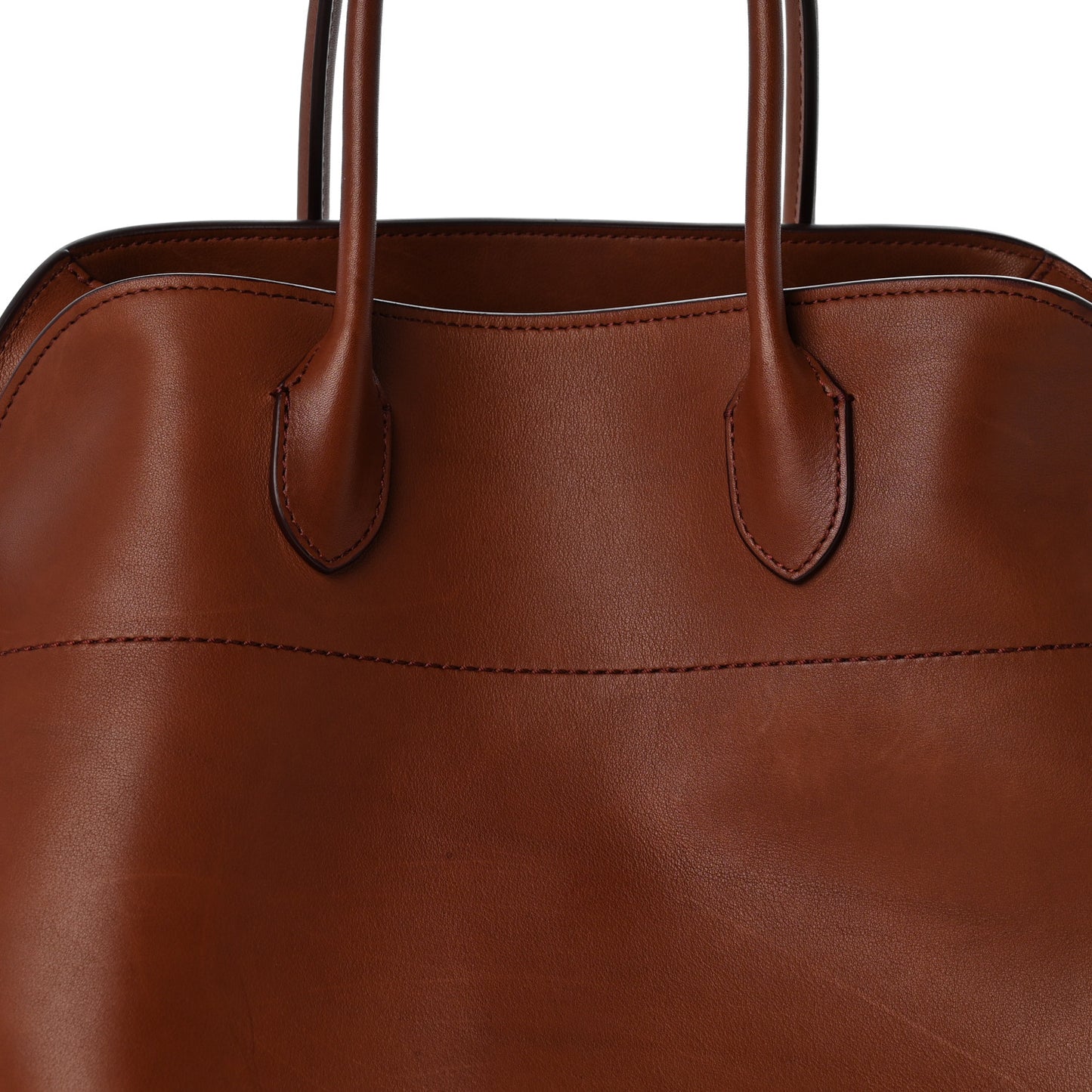 Polished Saddle Calfskin Soft Margaux 15 New Burgundy