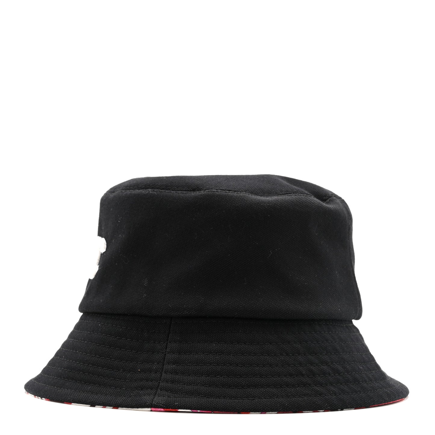 Cotton Pearl CC Bucket Hat S Black