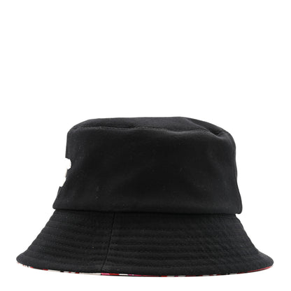 Chanel Cotton Pearl CC Bucket Hat S Black 4 of 11