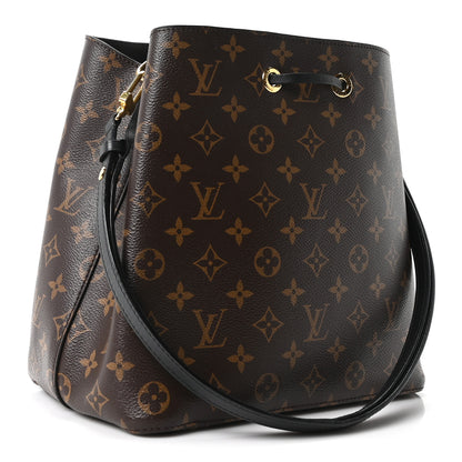Louis Vuitton Monogram Neonoe MM Black 2 of 8