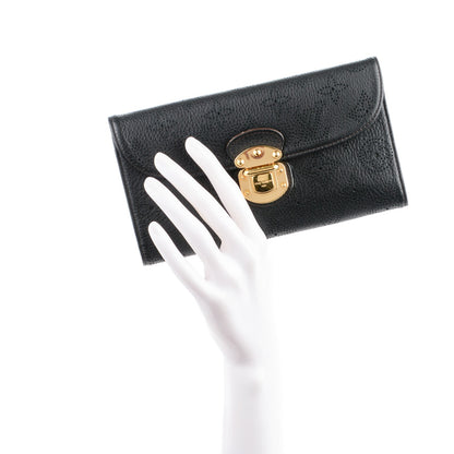 Louis Vuitton Mahina Amelia Wallet Black 2 of 7