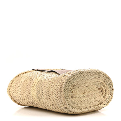 Loewe Raffia Large Basket Tote Bag Natural Tan 4 of 12