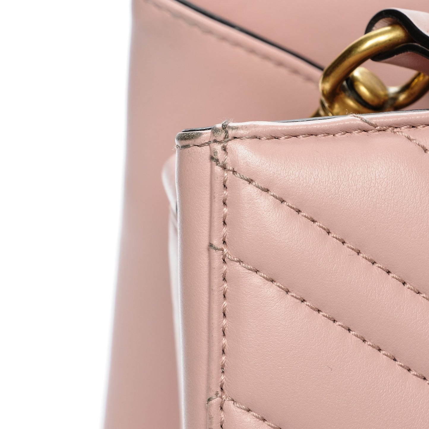 Calfskin Matelasse Small GG Marmont Tote Perfect Pink