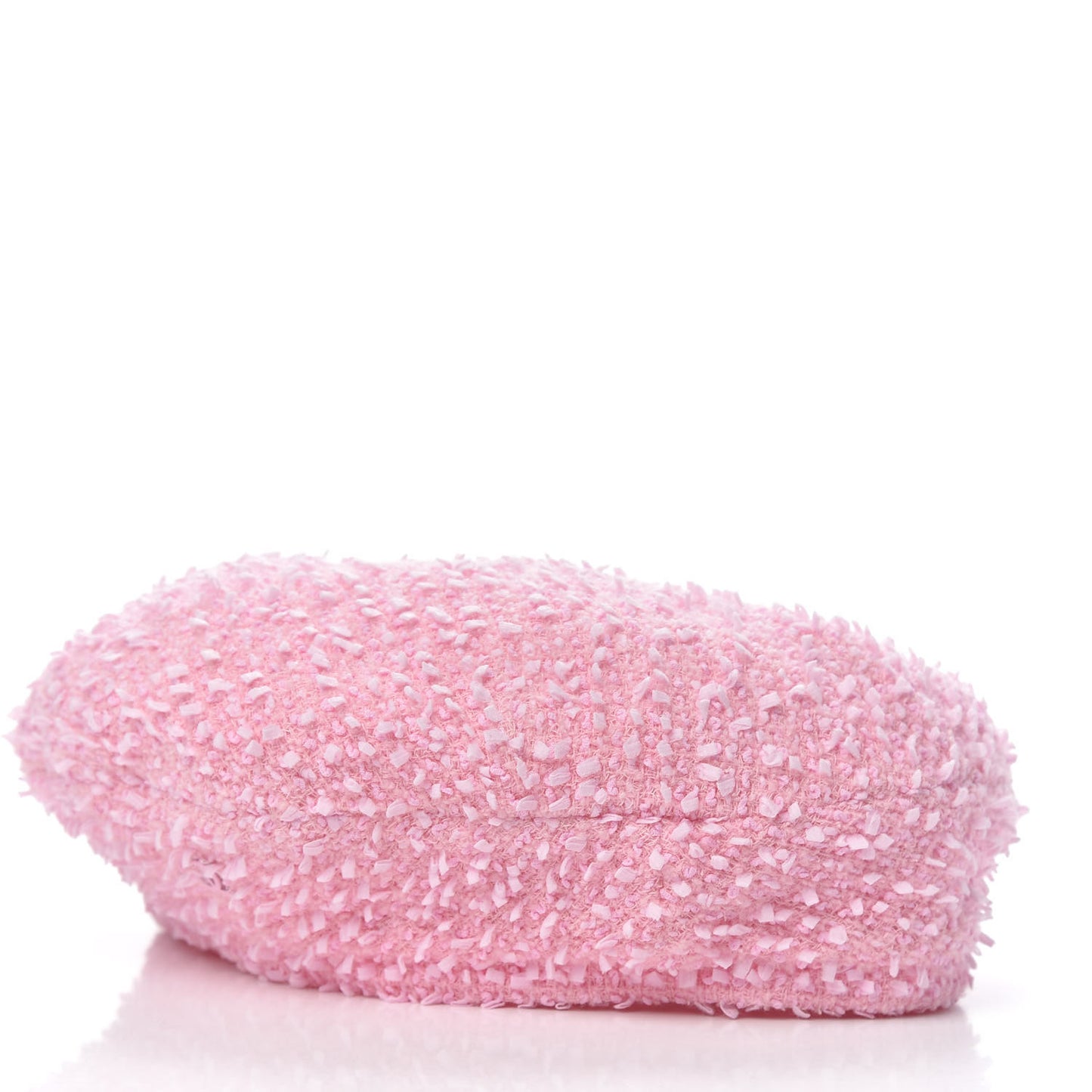 Nylon Wool Tweed CC Beret M Pink